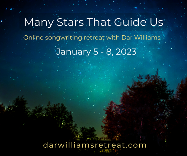 Many Stars That Guide Us retreat banner